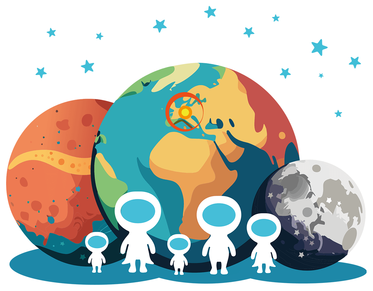 Grafika planet